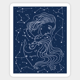 Aquarius Sticker